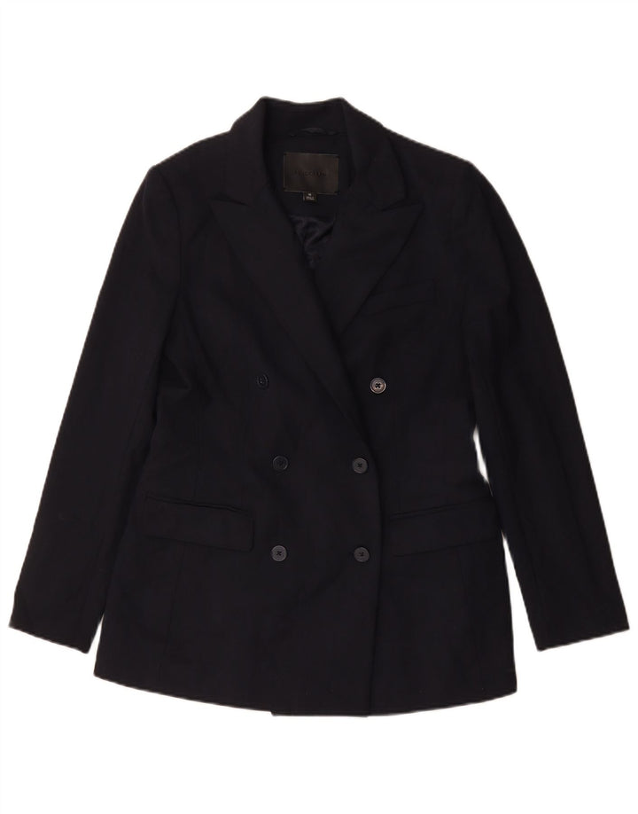 Marks & Spencer Damen Autograph Blazer Jacke UK 10 Small Marineblau
