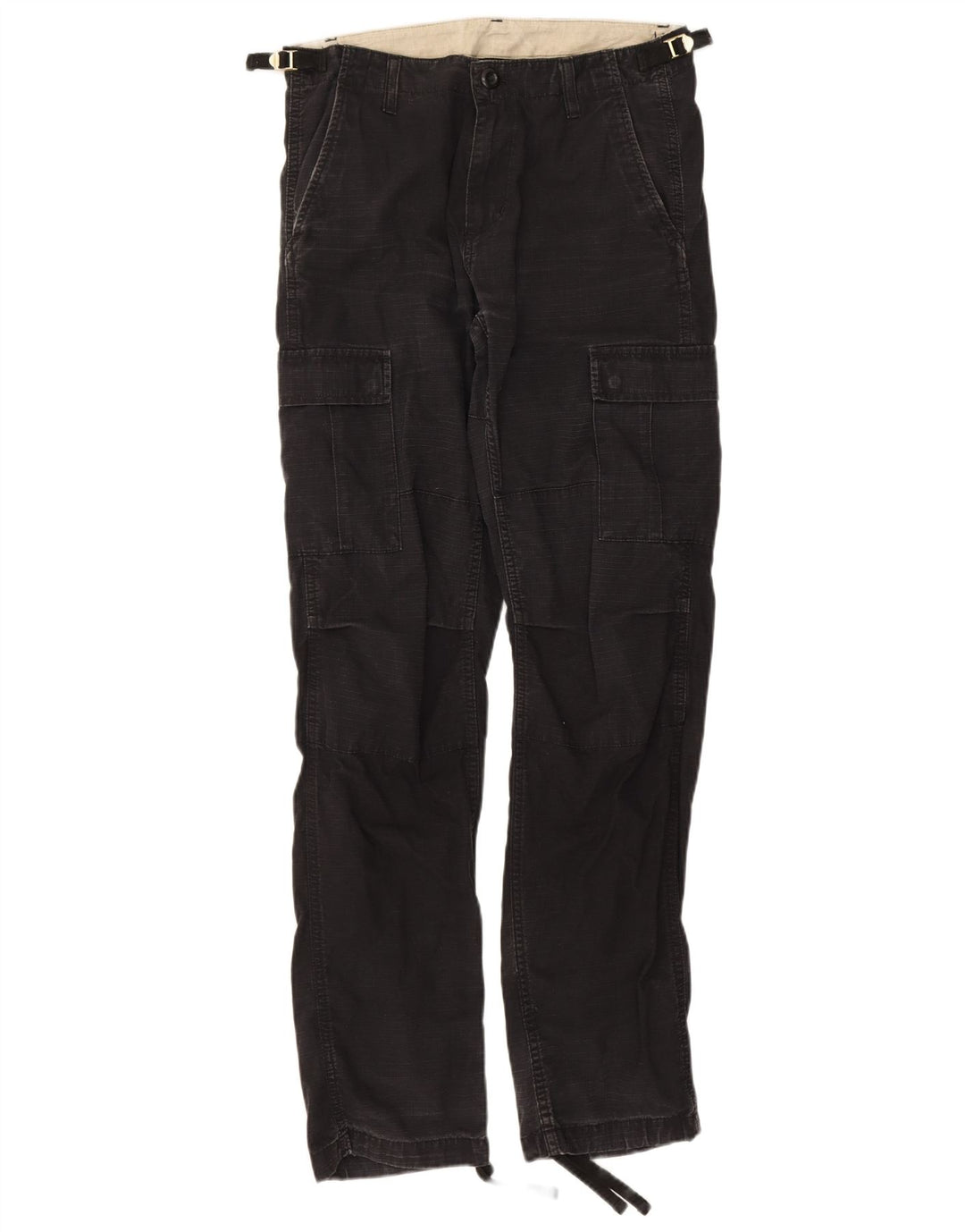 Carhartt Herren gerade Cargohose W30 L32 schwarze Baumwolle