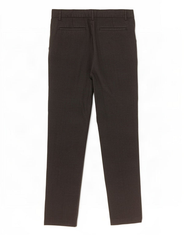 Marks & Spencer Slim Chino-Hose für Jungen, 15–16 Jahre, W32, L31, Grau, Polyester