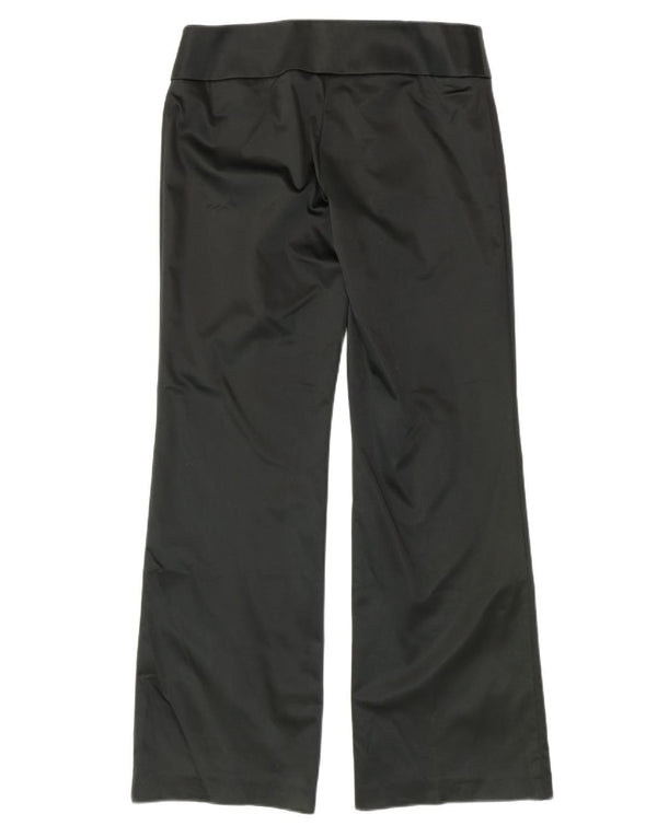 KAREN MILLEN Womens Bootcut Casual Trousers UK 16 Large W34 L33 Green
