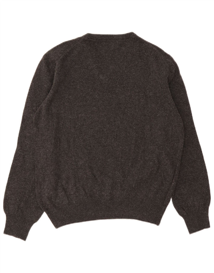 Brooksfield Herren-Pullover mit V-Ausschnitt IT 48 Small Grey