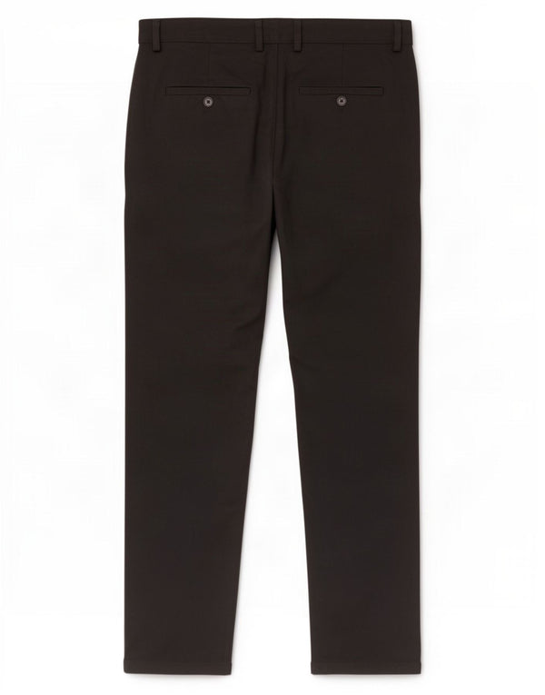 Zara Herren Straight Chino Hose EU 40 Medium W31 L29 Schwarz