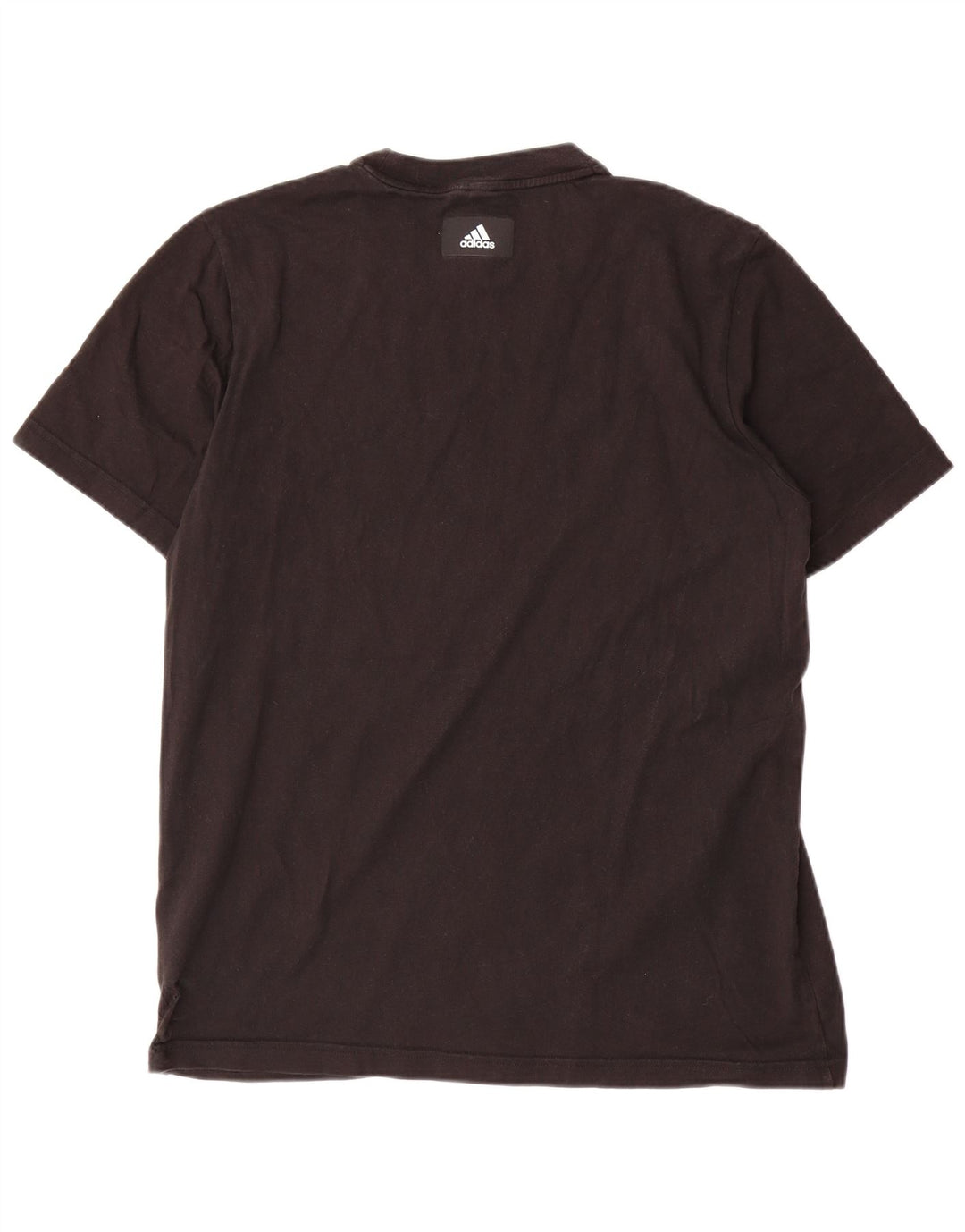 Adidas Herren Grafik T-Shirt Top Medium Schwarz Baumwolle