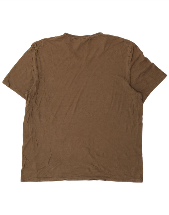 CALVIN KLEIN Herren T-Shirt Top XL Khaki