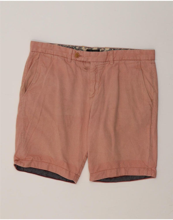 Ted Baker Herren Chinoshorts W36 Large Pink