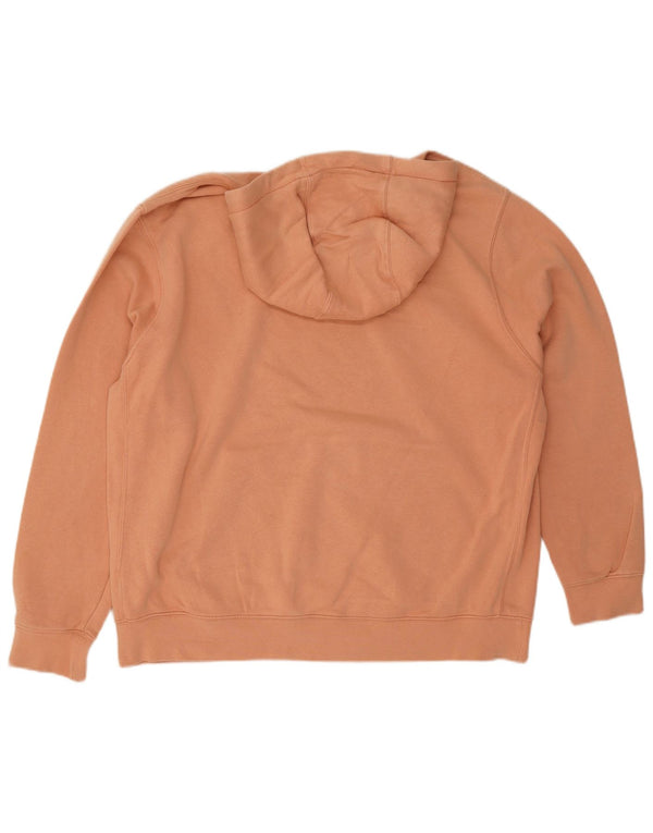 Nike Herren Hoodie Pullover XL Orange Baumwolle