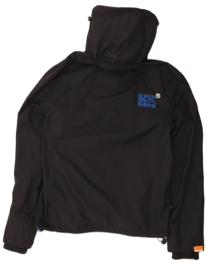 Superdry Herren The Windcheater Graphic Windjacke UK 36 Small Schwarz