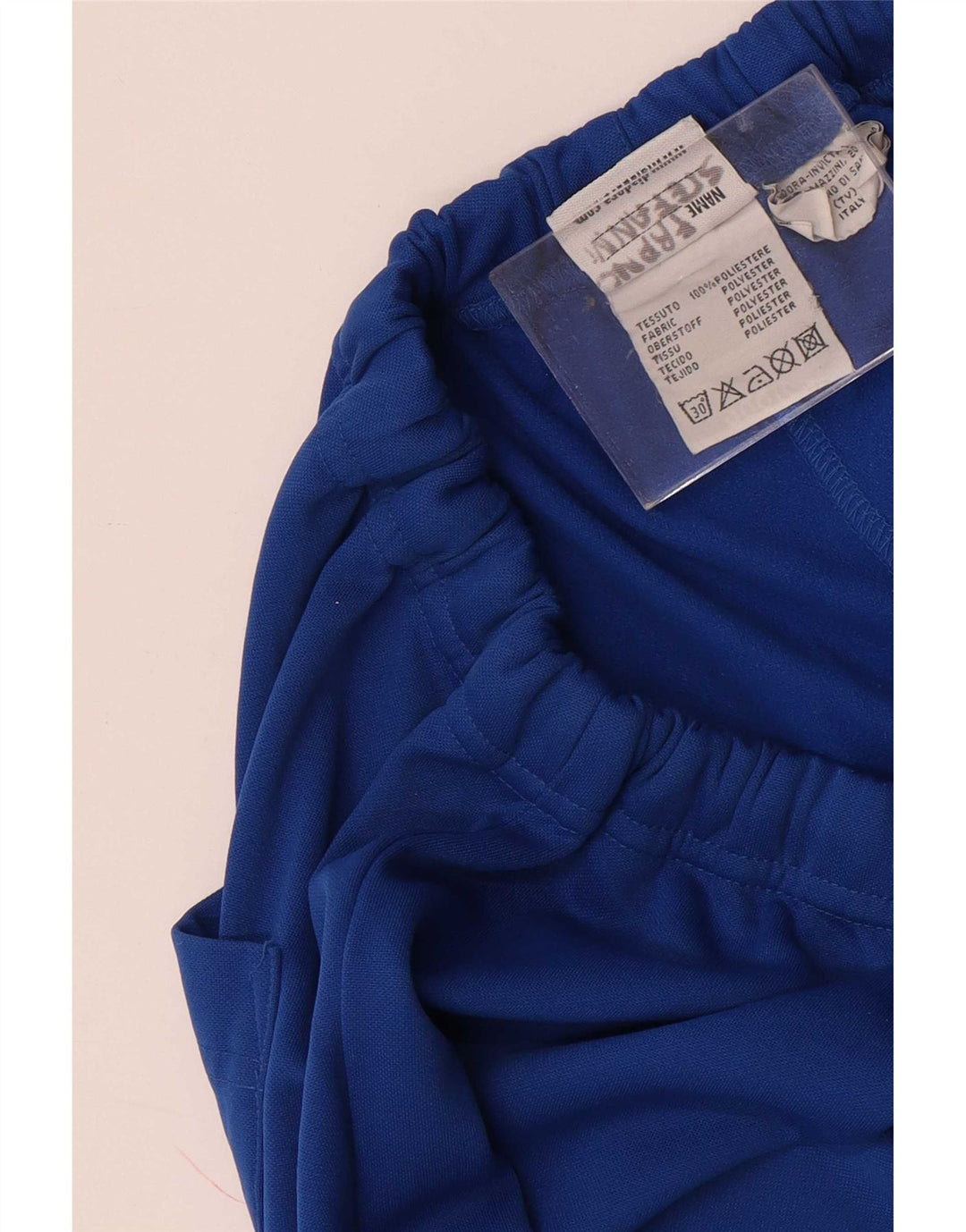 Diadora Herren-Trainingshose, Jogginghose, Größe L, Blau, Polyester