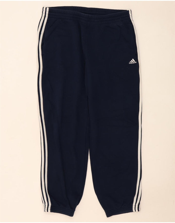 Adidas Herren-Trainingshose, Jogginghose, Größe L, Marineblau