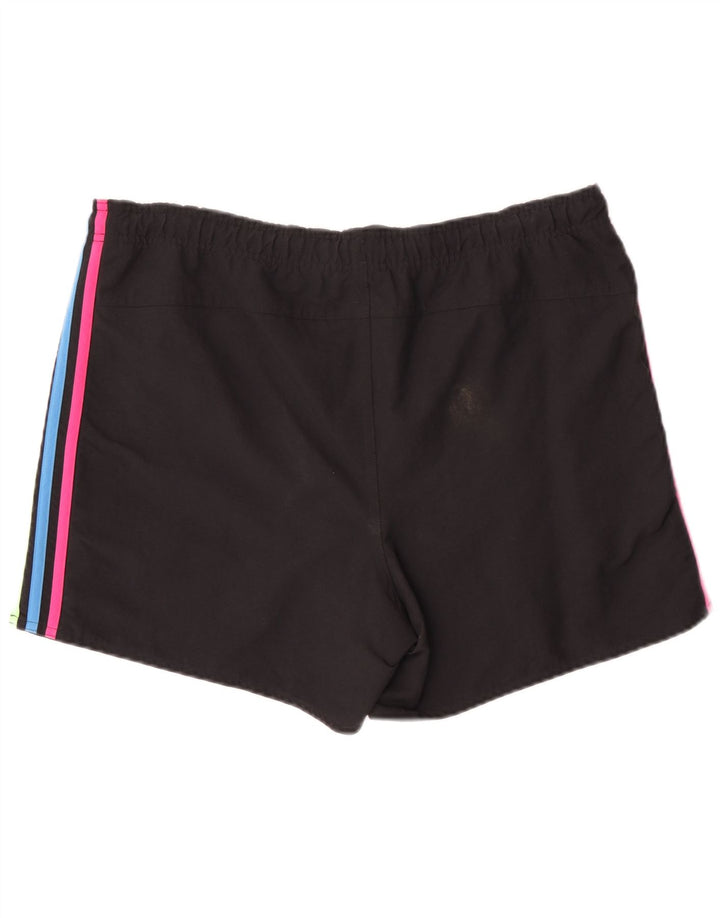 Adidas Herren Sport Shorts Großes schwarzes Nylon