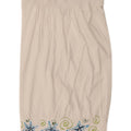 BENETTON Womens Abstract Pattern Midi Skirt W30 Medium White