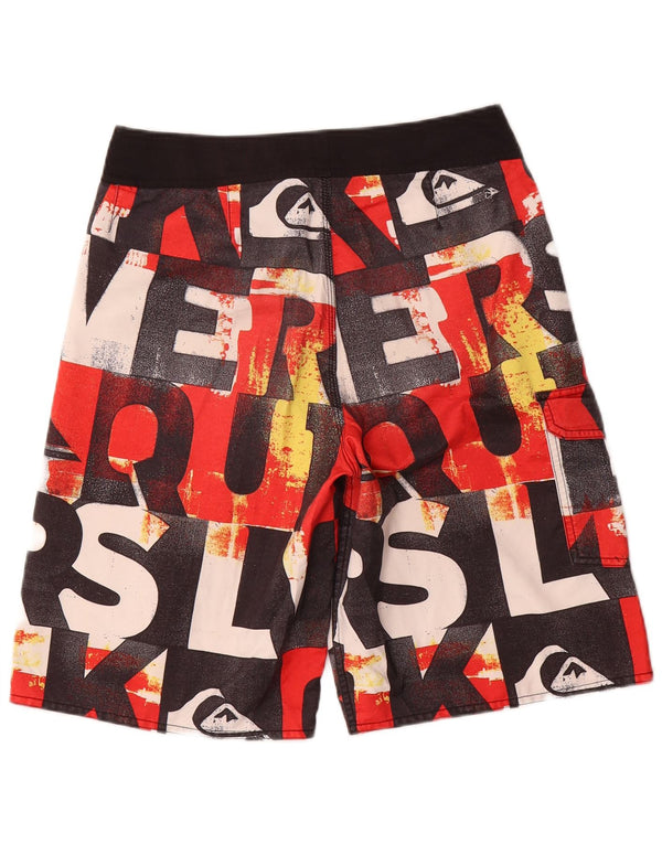 Quiksilver Jungen Badeshorts mit Grafik, 15–16 Jahre, mehrfarbig