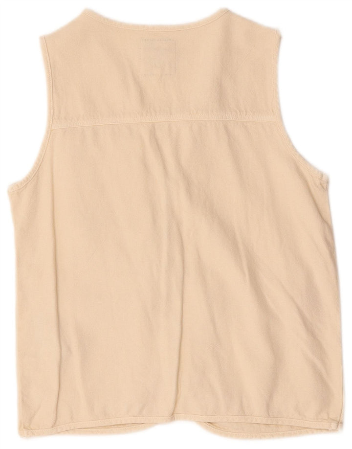 Zara Utility-Weste für Jungen, 9–10 Jahre, beige Baumwolle