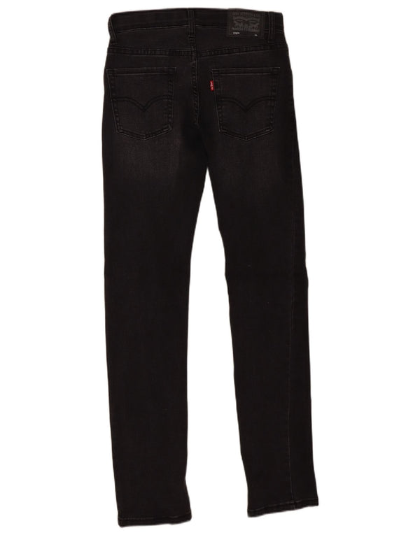 Levi's Boys 510 Skinny Jeans 13-14 Years W28 L29 Black Cotton