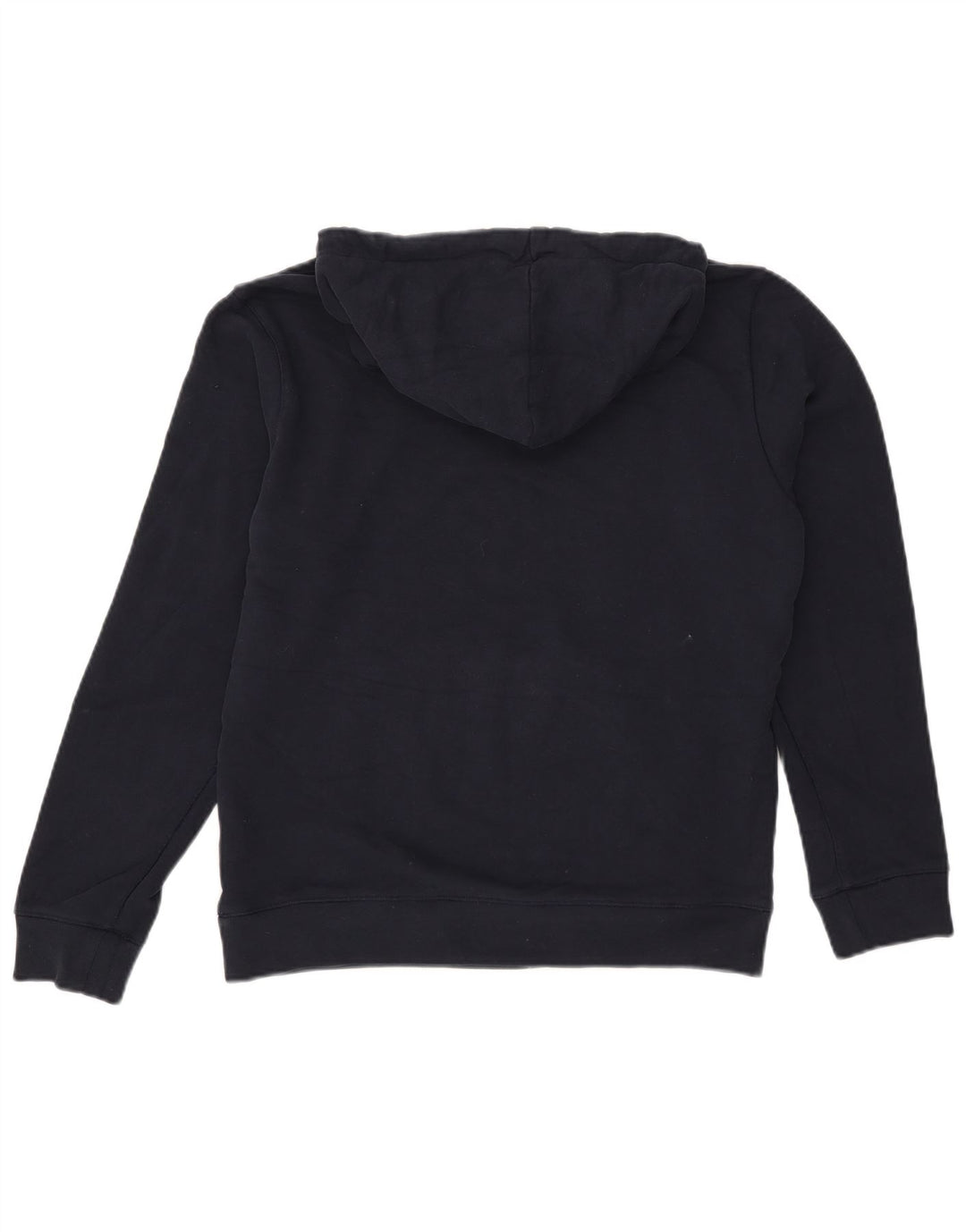 Hugo Boss Herren-Kapuzenpullover mit Grafik, mittelmarineblaue Baumwolle