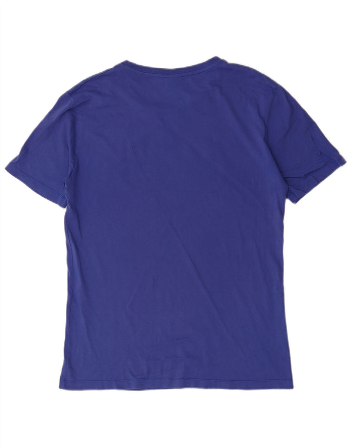 Gaelle Herren-T-Shirt mit Grafik, Größe S, Blau