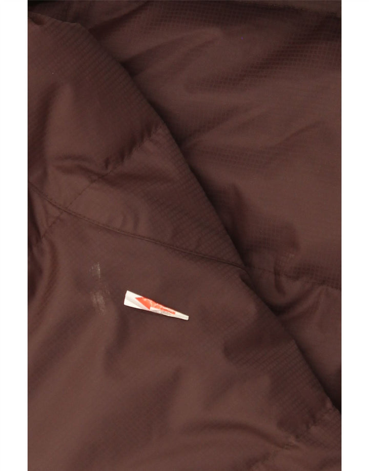 Colmar Damen Wattierte Jacke mit Kapuze IT 42 Mittelbraunes Polyamid