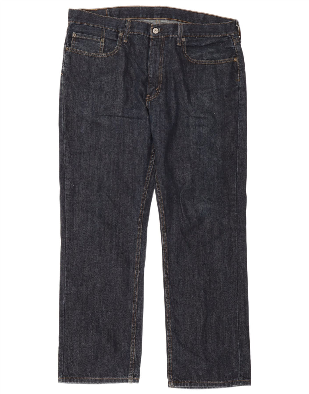 Levi's Herren 559 Straight Jeans W38 L32 Marineblaue Baumwolle