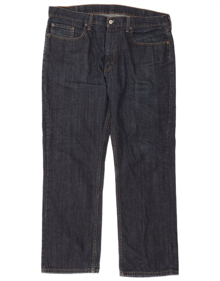 Levi's Herren 559 Straight Jeans W38 L32 Marineblaue Baumwolle
