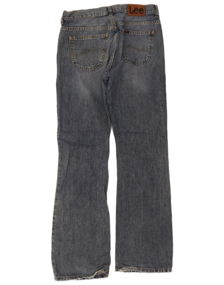 Lee Herren Denver Bootcut Jeans W34 L34 Marineblaue Baumwolle