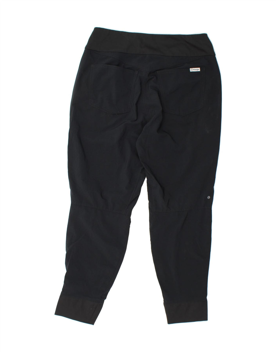 WRANGLER Womens Tracksuit Trousers Joggers UK 14 Medium  Black Polyester Vintage Wrangler and Second-Hand Wrangler from Messina Hembry 