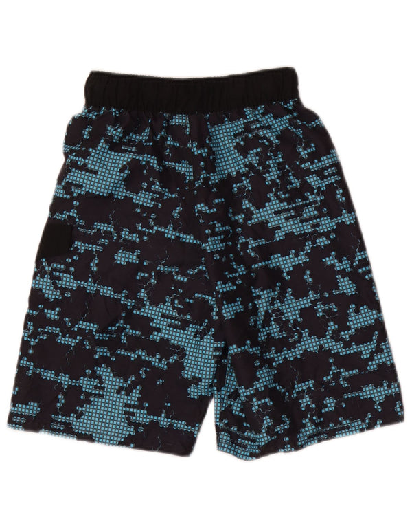 Adidas Sportshorts mit Grafik für Jungen, 8–9 Jahre, Größe S, blau, geometrisch, Sport