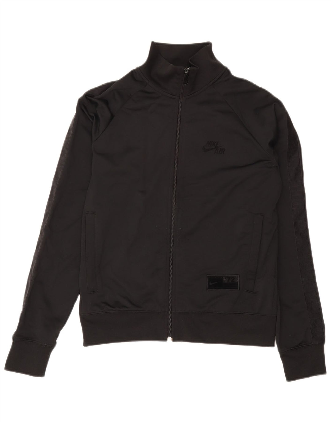 Nike Damen Graphic Trainingsanzug Top Jacke UK 14/16 Large Schwarz