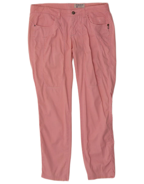 JECKERSON Damen Slim Freizeithose W30 L29 Rosa Baumwolle
