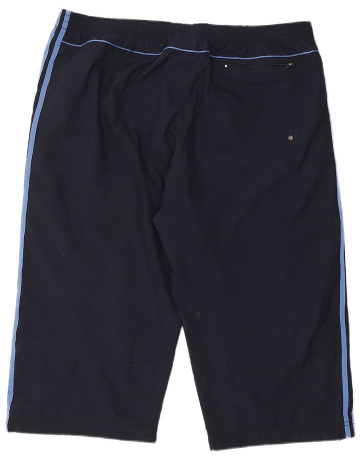 Adidas Herren Bermuda Sport Shorts 2XL Marineblau Polyester