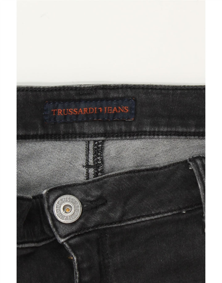 TRUSSARDI Womens Slim Jeans W34 L34 Black Vintage Trussardi and Second-Hand Trussardi from Messina Hembry 