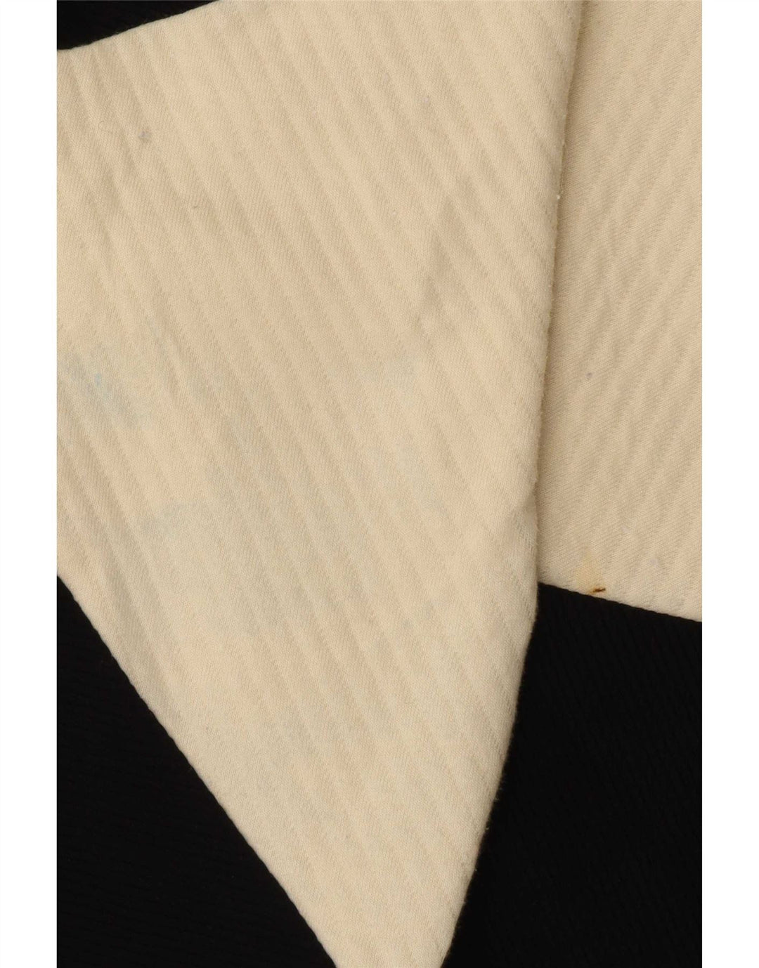 Zara Damen-Blusenoberteil in Übergröße, UK 10, Größe S, Schwarz, Colourblock-Baumwolle