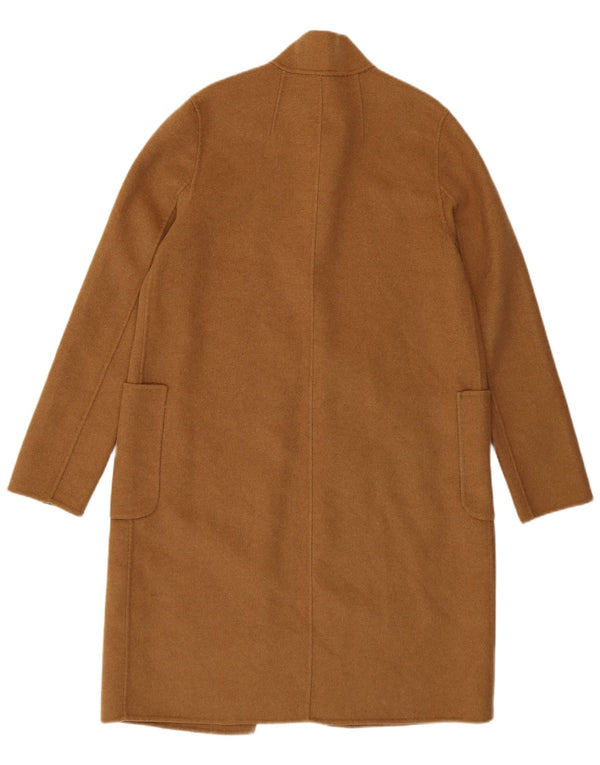 Hobbs Damenmantel UK 10 Small Braune Wolle