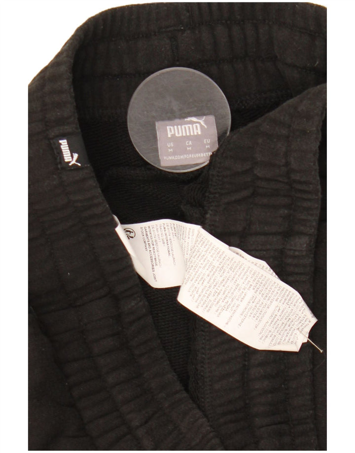 Puma Herren Sportshorts Mittelschwarze Baumwolle