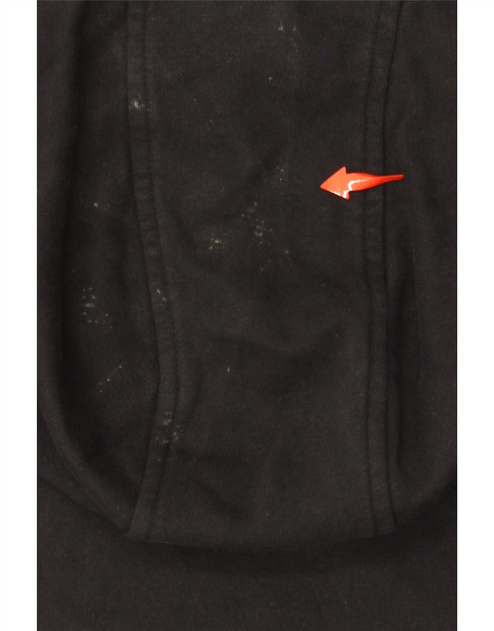 NIKE Kapuzenpullover für Jungen, 12–13 Jahre, Größe L, Schwarz, Baumwolle