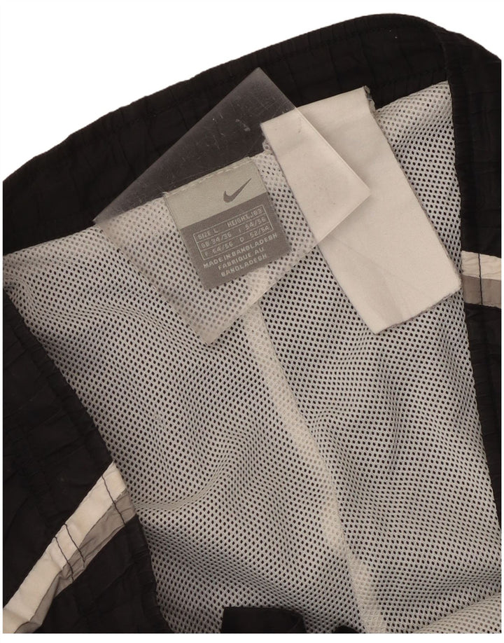 Nike Herren-Bermuda-Sportshorts, Größe L, Schwarz