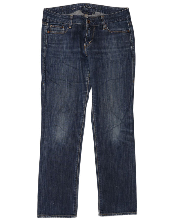 Levi's Damen 552 Mid Rise Straight Jeans US 6 Medium W28 L30 Blaue Baumwolle