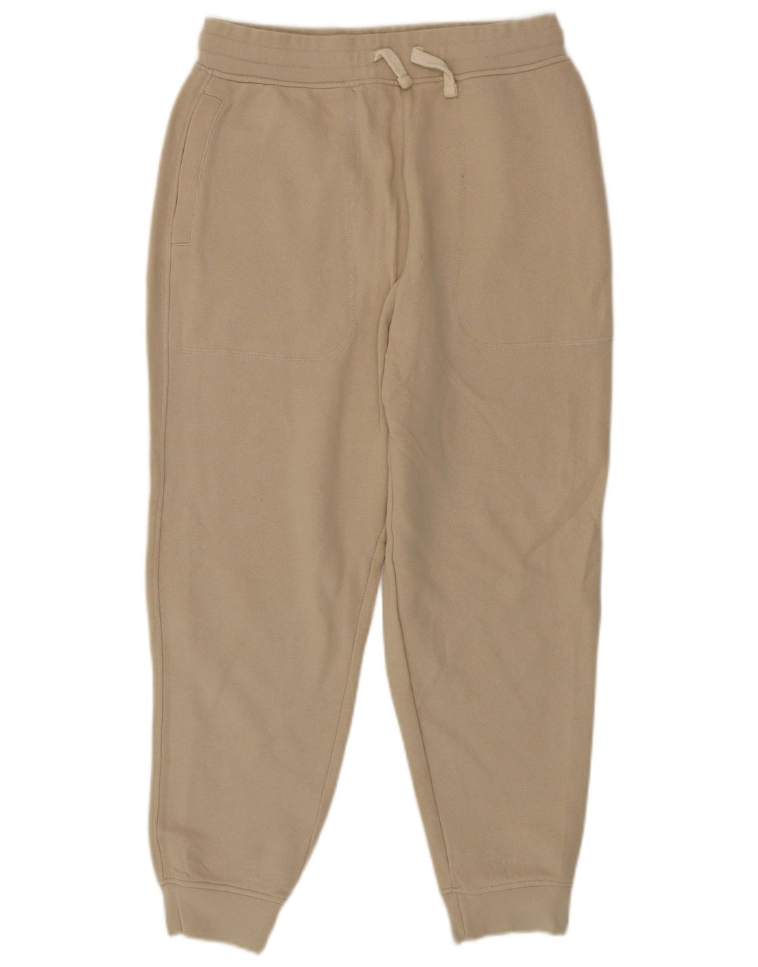 Zara Herren-Trainingshose, Jogginghose, mittelbeige Baumwolle