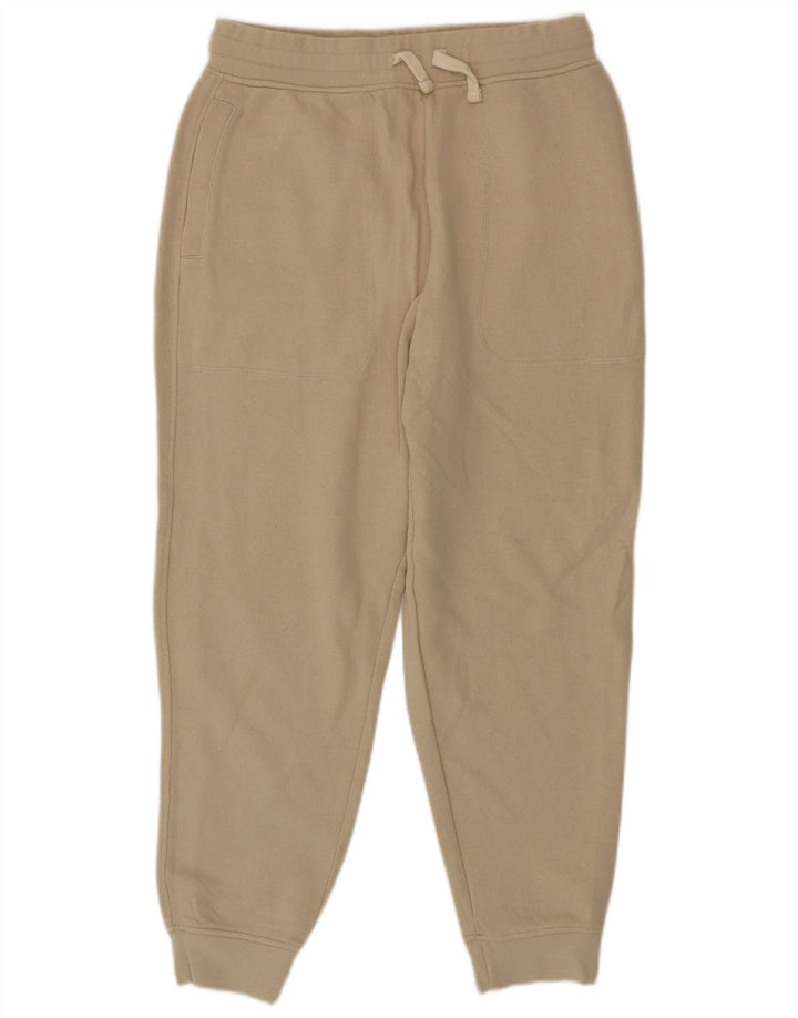 Zara Herren-Trainingshose, Jogginghose, mittelbeige Baumwolle