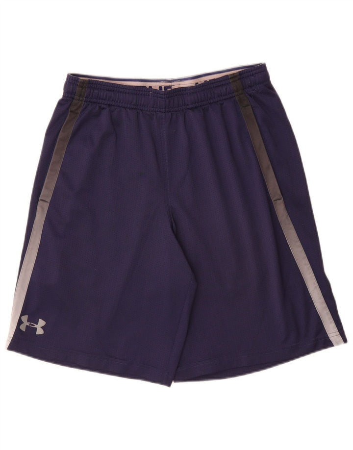 Under Armour Herren Heat Gear Sportshorts Medium Marineblau Polyester