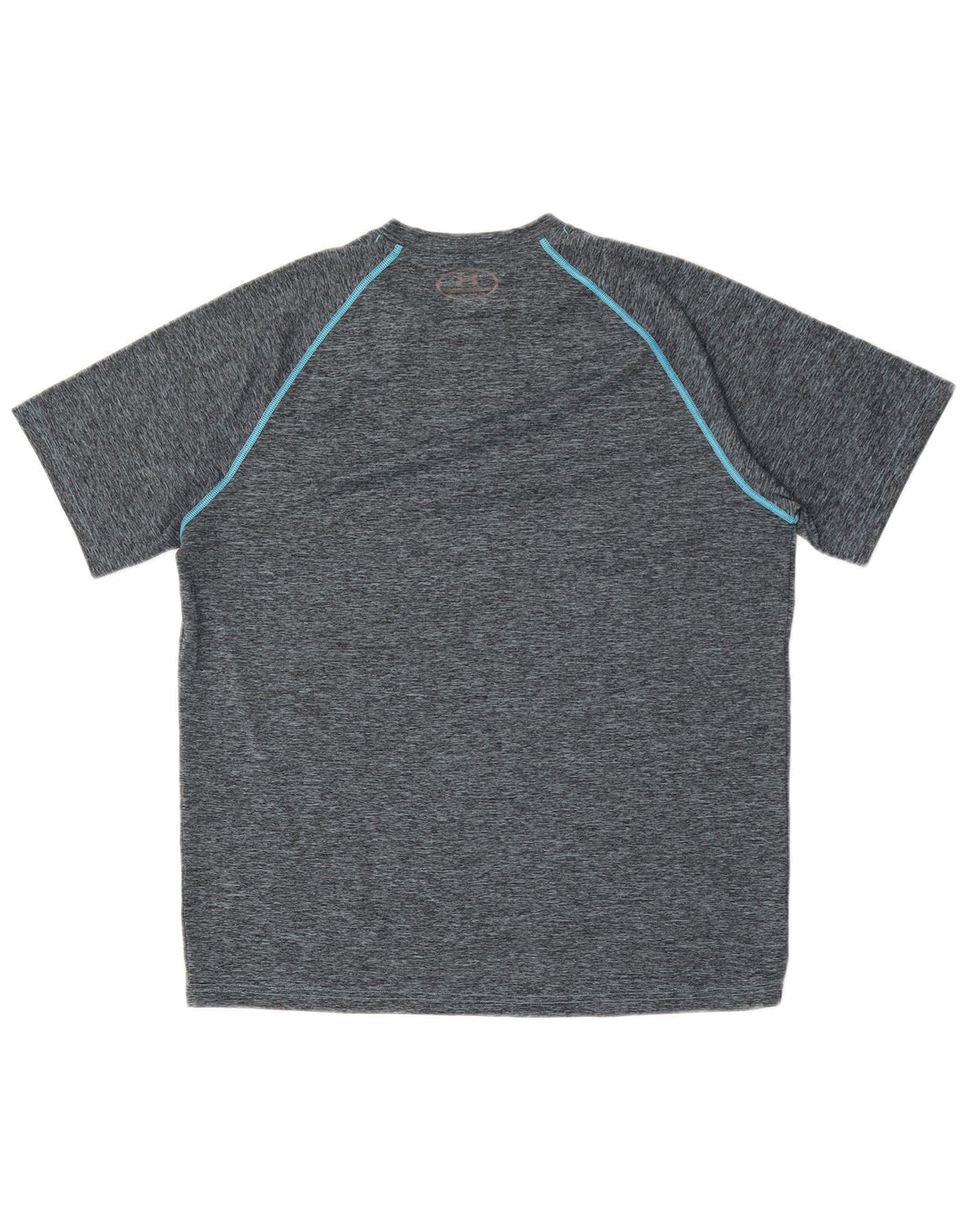 Under Armour Herren Heat Gear T-Shirt Top Large Grau