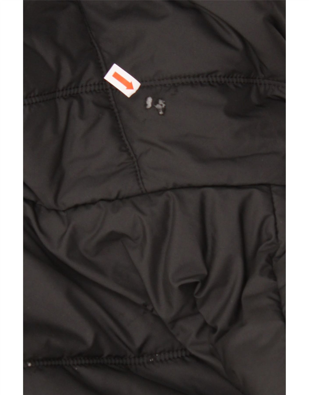 JACK WOLFSKIN Wattierte Herrenjacke mit Kapuze, UK 40, Mittelschwarz, Polyester