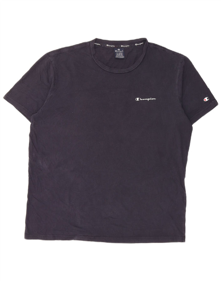 Champion Herren T-Shirt Top XL Marineblau