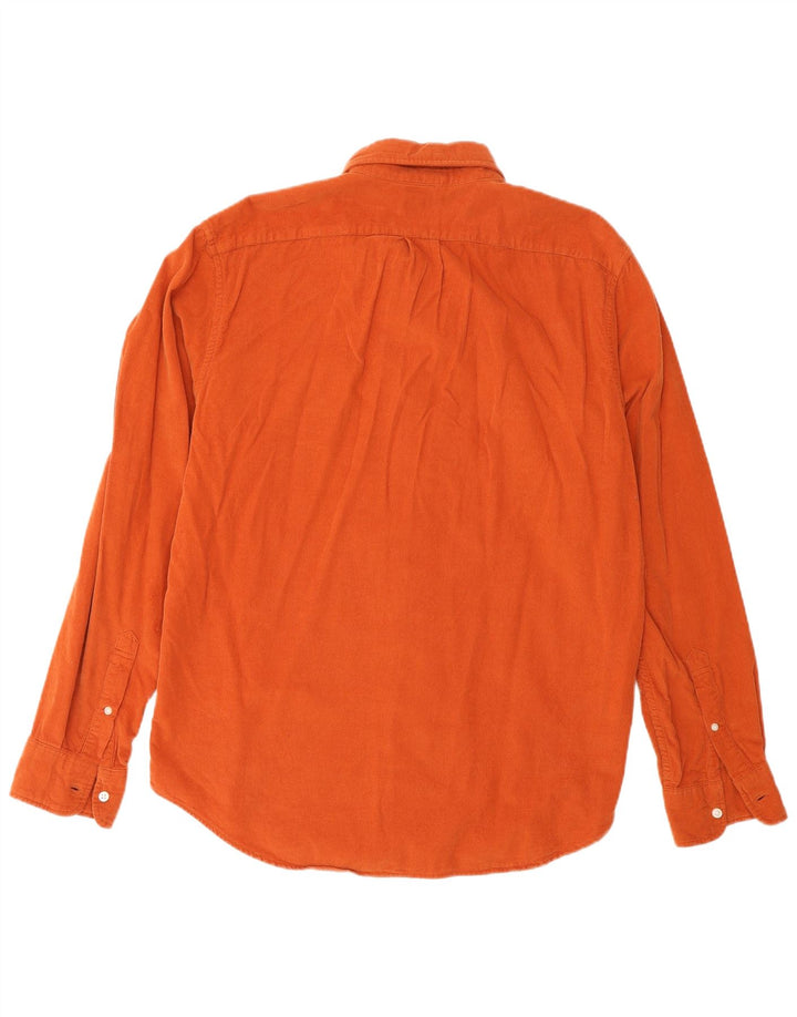J. Crew Herren-Hemd mit klassischer Passform, Mittelorange, Baumwolle