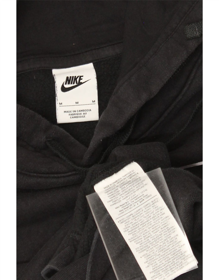 Nike Herren-Kapuzenpullover mit Grafik, mittelschwarz, Baumwolle