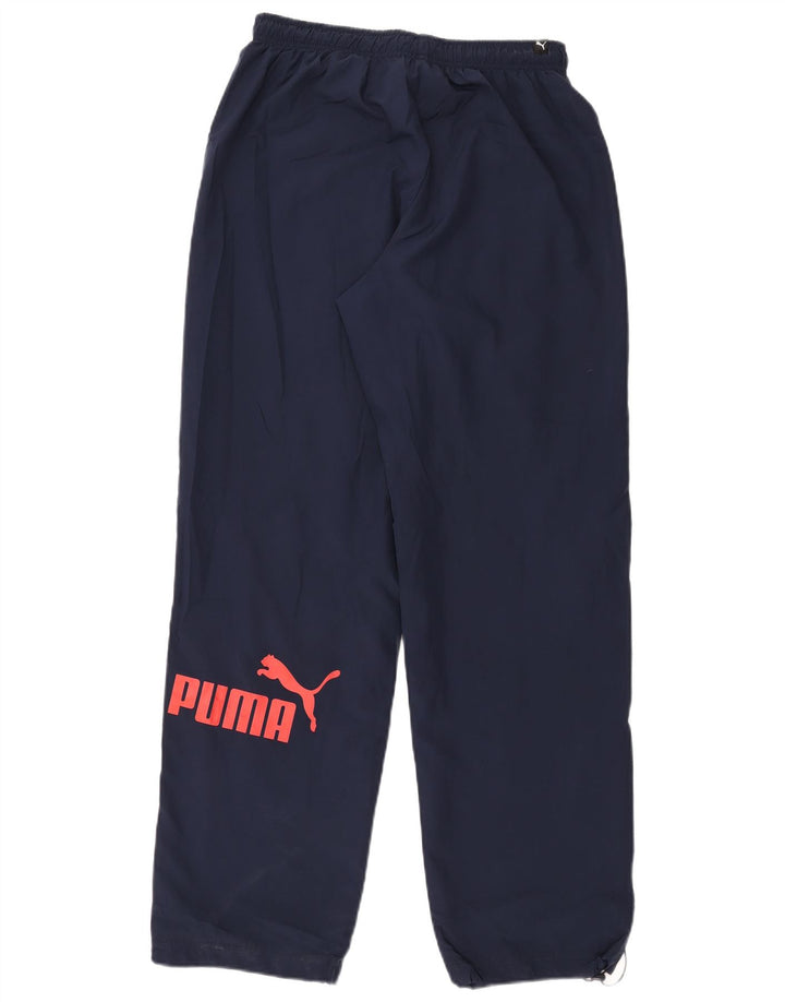 Puma Herren-Trainingshose mit Grafik, mittelgroß, Marineblau