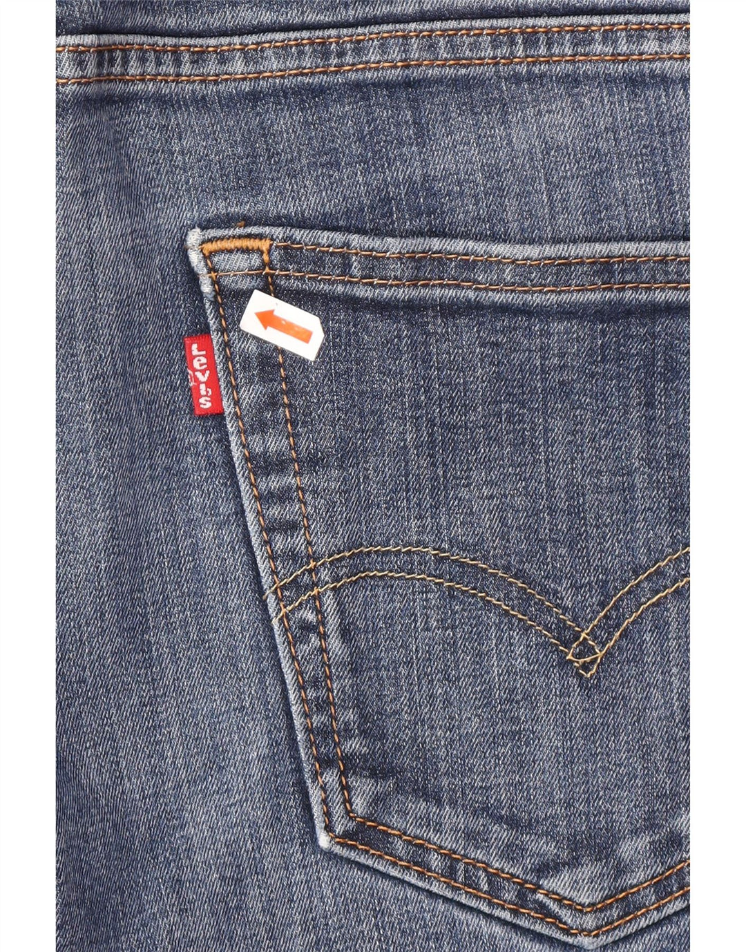 LEVI'S Herren 502 Denim Shorts W33 Mittelblaue Baumwolle