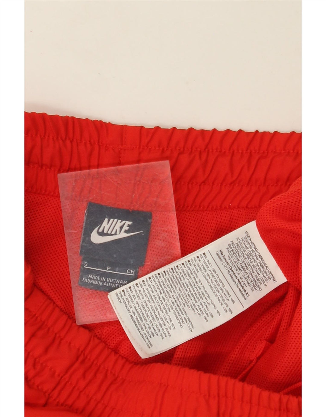NIKE Herren-Sportshorts mit Grafik, Größe S, Rot, Polyester