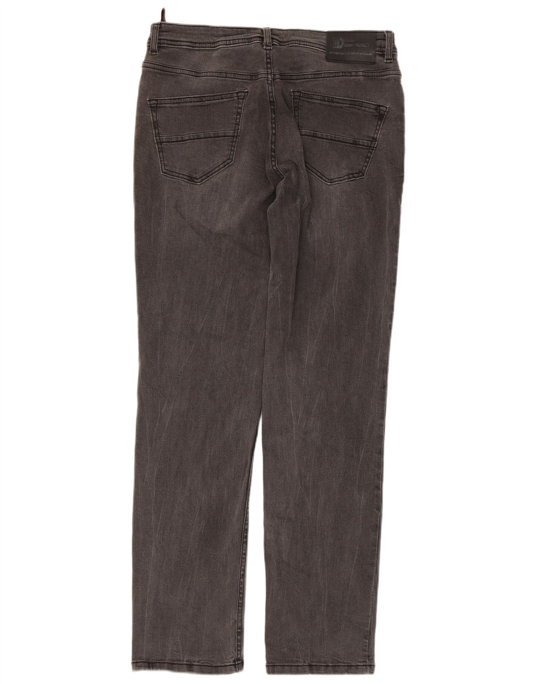 DACK'S Herren Straight Jeans IT 48 Medium W32 L31 Graue Baumwolle