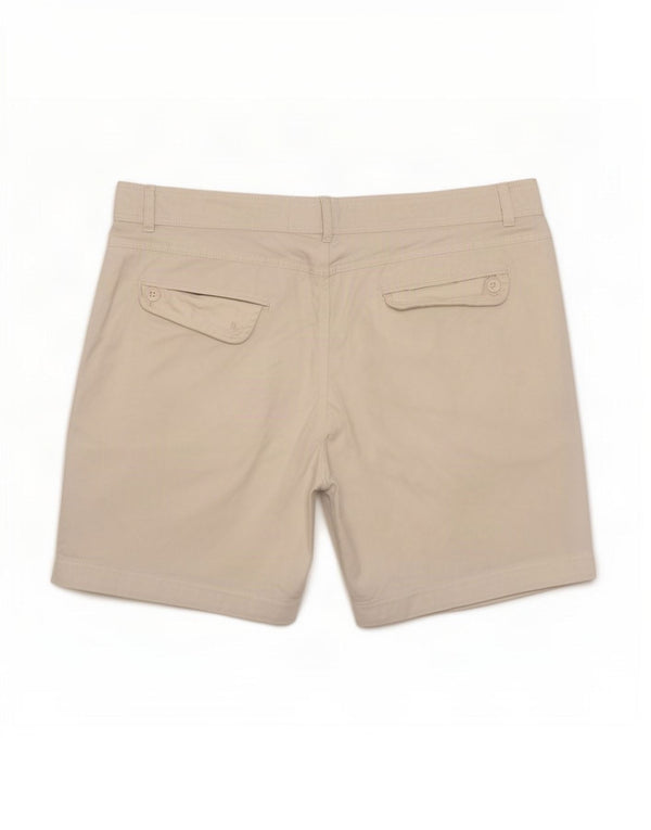 Crew Clothing Damen Chino-Shorts 2XL W38 Weiß Leinen