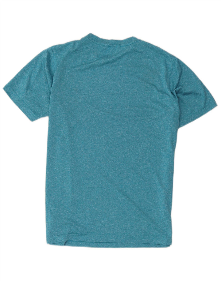 New Balance Herren T-Shirt Top Small Blau Polyester